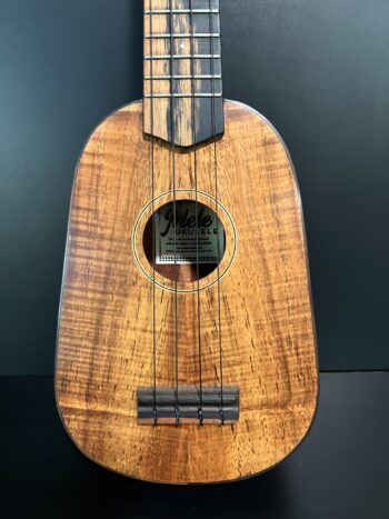 Mele Curly Koa Top Mahogany Back and Sides Pineapple Soprano *Limited Stock* - Image 3