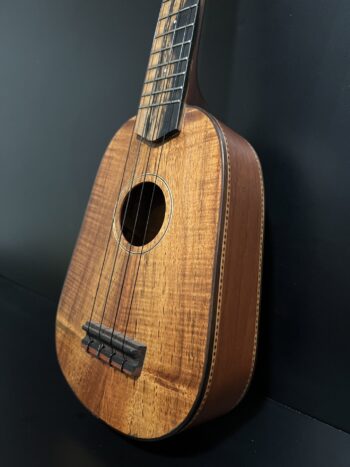 Mele Curly Koa Top Mahogany Back and Sides Pineapple Soprano *Limited Stock*