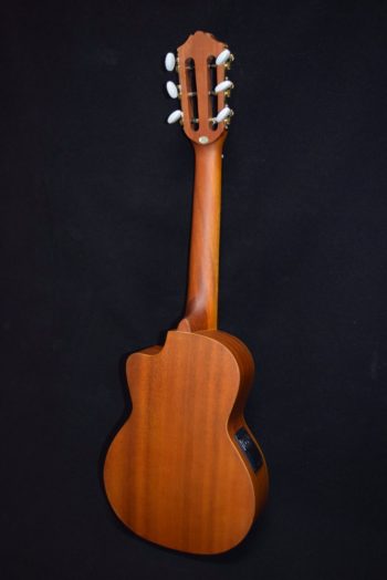 Hula Ukes Mahogany Cutaway Acoustic/Electric 6-string Tenor - Image 3