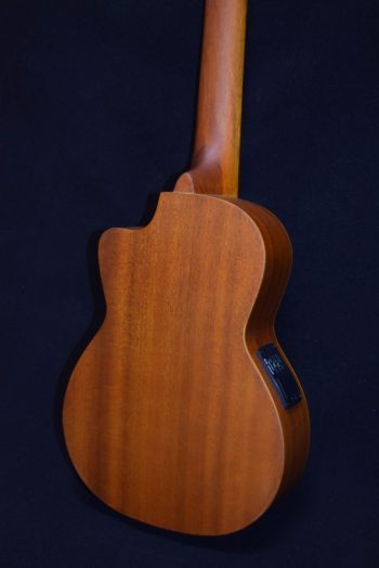 Hula Ukes Mahogany Cutaway Acoustic/Electric 6-string Tenor - Image 4