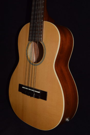 Hula Ukes Mahogany Acoustic/Electric (A/E) 6-string Tenor with Solid Spruce Top - Image 9