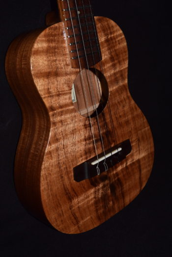 Mele All Koa Custom Tenor-4 String with FREE hard shell case#1B - Image 5