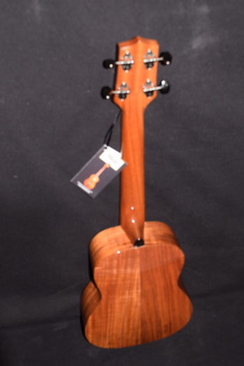 Mele All Koa Custom Tenor-4 String with FREE hard shell case#1B - Image 8