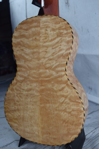 Mele Kauai Curly Koa Top Concert with Quilted Maple Back & Sides and Slotted Peghead (***Limited Stock Call to Inquire***) - Image 5