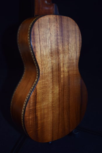 Mele Koa Concert with Abalone Shell Inlay 6 string #KCS6 - Image 9