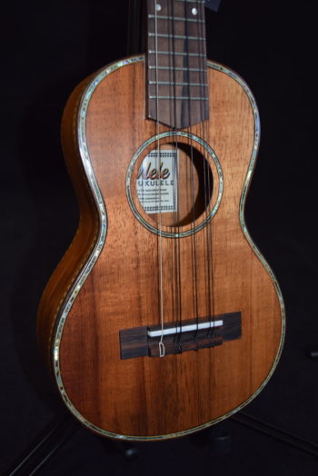 Mele Koa Concert with Abalone Shell Inlay 6 string #KCS6 - Image 3