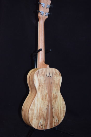 Maui Ukulele Co. Spalted Maple Tenor with shell inlay - Image 8