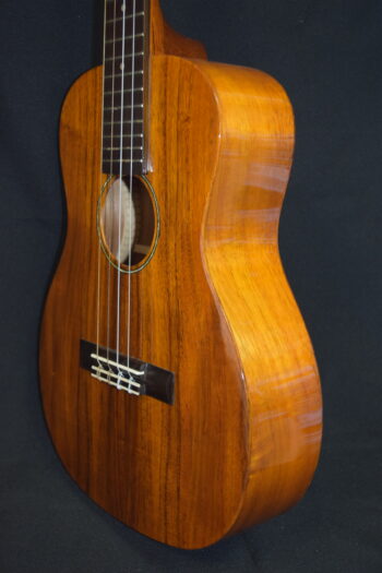 Hula Ukes Solid Koa Baritone Ukulele - Image 2