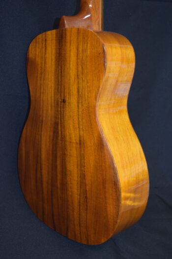 Hula Ukes Solid Koa Baritone Ukulele - Image 3
