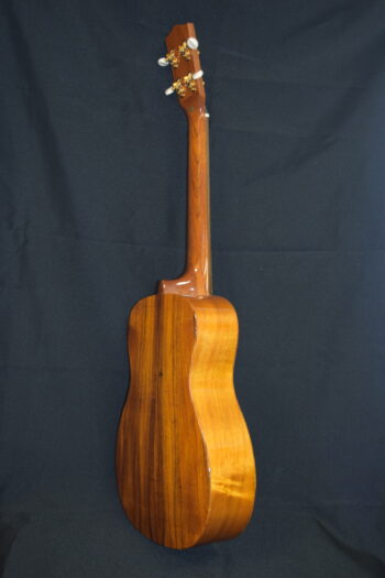 Hula Ukes Solid Koa Baritone Ukulele - Image 4