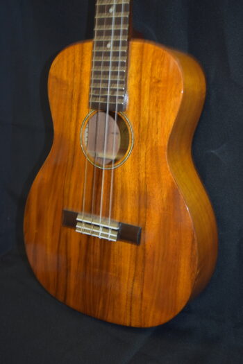 Hula Ukes Solid Koa Baritone Ukulele - Image 5