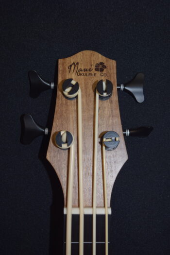 Maui Ukulele Co. Spruce Top and Spalted Maple back & sides "FRETLESS" UKE BASS - Image 3
