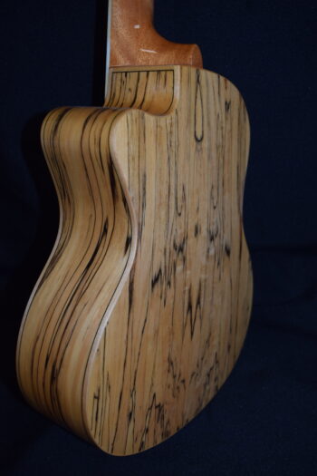 Maui Ukulele Co. Gloss Spalted Maple Cutaway Tenor - Image 6