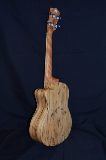 Maui Ukulele Co. Gloss Spalted Maple Cutaway Tenor - Image 7