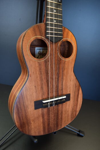 Mele Double-Hole Koa Tenor-4 String