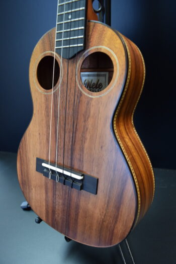 Mele Double-Hole Koa Tenor-4 String - Image 7