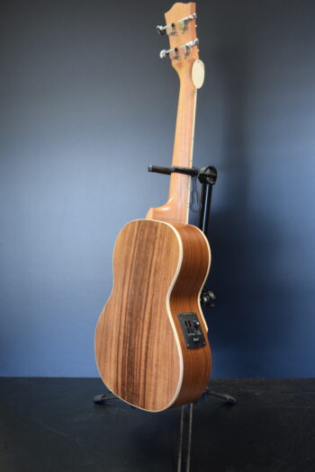 Maui Ukulele Co. Koa Tenor with Armrest ,Whale Design , Pick up & EQ - Image 9