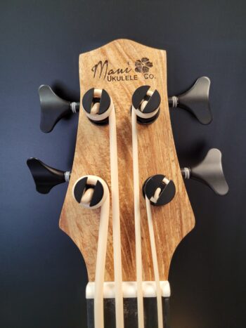 Maui Ukulele Company Spalted Maple U-Bass (Sold Out) - Image 6
