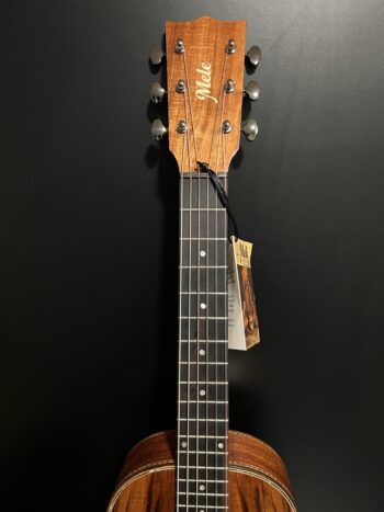 Mele Glossy Koa Guitarlele with Abalone Shell Inlay - Image 8