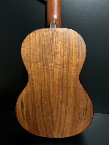 Mele Glossy Koa Guitarlele with Abalone Shell Inlay - Image 5