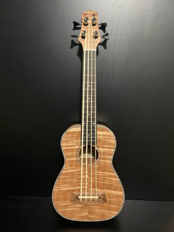 Maui Ukulele Co. Curly Mahogany U Bass - Image 2