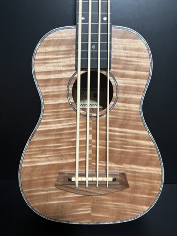 Maui Ukulele Co. Curly Mahogany U Bass - Image 3