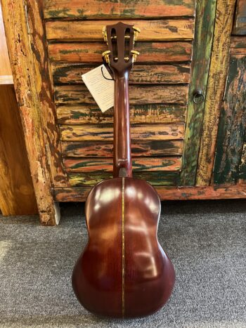 Mele Roundback Model Glossy Curly Koa Tenor with Abalone Shell Inlay  *Limited Stock* - Image 8