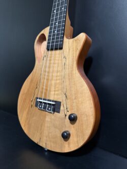 **NEW Model** MUC Spalted Maple with Cutaway Solid Body Electric