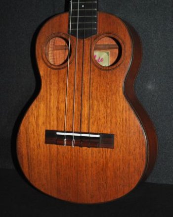 Mele Mahogany Double Hole Tenor 4 String